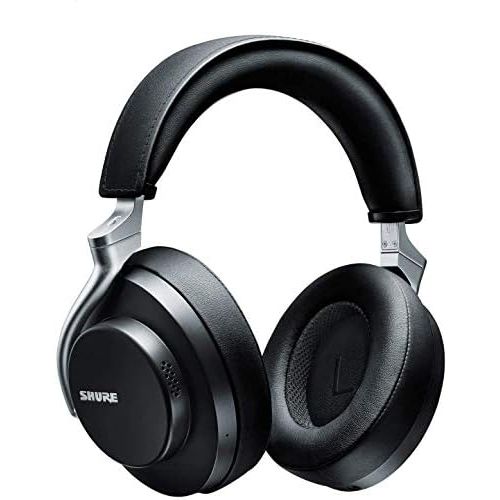  Shure AONIC 50 Wireless Noise Cancelling Headphones, Premium Studio-Quality Sound, Bluetooth 5 Wireless Technology, Comfort Fit Over Ear, 20 Hours Battery Life, Fingertip Controls