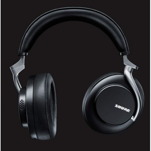  Shure AONIC 50 Wireless Noise Cancelling Headphones, Premium Studio-Quality Sound, Bluetooth 5 Wireless Technology, Comfort Fit Over Ear, 20 Hours Battery Life, Fingertip Controls