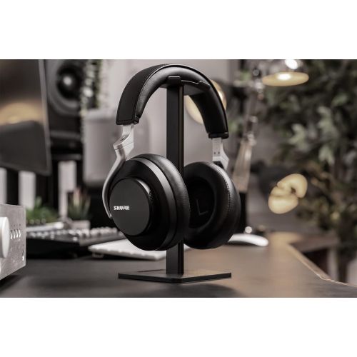  Shure AONIC 50 Wireless Noise Cancelling Headphones, Premium Studio-Quality Sound, Bluetooth 5 Wireless Technology, Comfort Fit Over Ear, 20 Hours Battery Life, Fingertip Controls