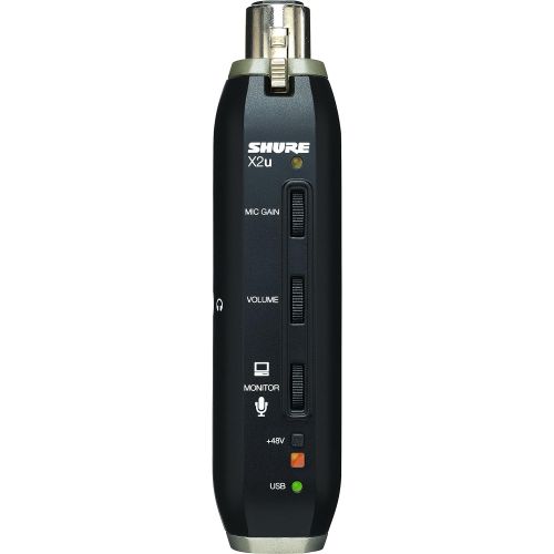  [무료배송]2일배송/ Shure X2U XLR-to-USB 신호 어댑터 Shure X2U XLR-to-USB Signal Adapter