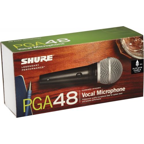  [아마존베스트]Shure PGA48-QTR Cardioid Dynamic Vocal Microphone