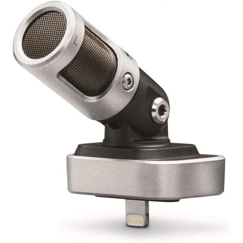  [아마존베스트]Shure MV88 Portable iOS Microphone for iPhone/iPad/iPod via Lightning Connector, Professional-Quality Sound, Digital Stereo Condenser Mic for Vloggers, Filmmakers, Music Makers & J