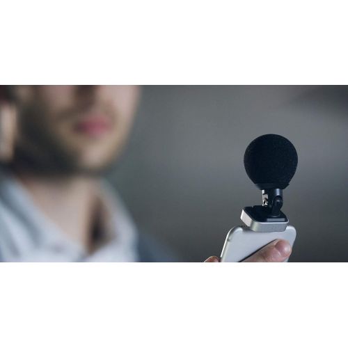  [아마존베스트]Shure MV88 Portable iOS Microphone for iPhone/iPad/iPod via Lightning Connector, Professional-Quality Sound, Digital Stereo Condenser Mic for Vloggers, Filmmakers, Music Makers & J