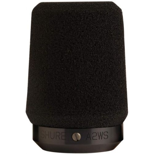  [아마존베스트]SHURE A2WS-BLK Wired microphones Windshields and grilles