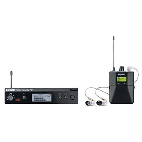  Shure P3TRA215CL PSM300 Wireless Stereo Personal Monitor System with SE215-CL Earphones, G20