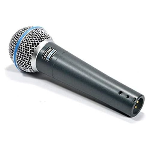  Shure BETA 58A Supercardioid Dynamic Microphone with High Output Neodymium Element for VocalInstrument Applications