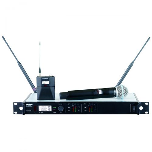  Shure ULXD124DB58 G50 | Dual Combo Beta 58A Wireless System ULXD1 ULXD4D ULXD2B58