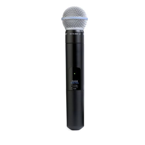  Shure PGXD2BETA58=-X8 Digital Handheld Wireless Transmitter with BETA58A Microphone