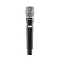 Shure QLXD2B87C Handheld Wireless Transmitter with BETA 87C Microphone, G50