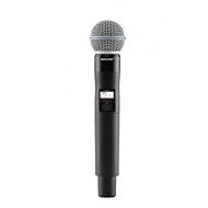 Shure QLXD2/B58 Handheld Wireless Transmitter with BETA 58A Microphone, L50