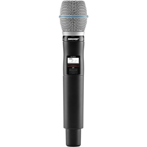  Shure QLXD2B87A Handheld Wireless Transmitter with BETA 87A Microphone, H50