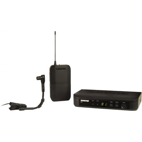  Shure BLX14B98 Instrument Wireless System with BETA98HC Clip-on Microphone, H10