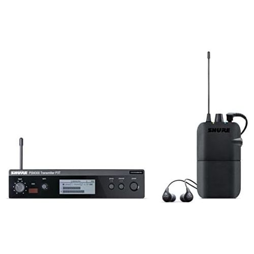  Shure P3TR112GR PSM300 Wireless Stereo Personal Monitor System with SE112-GR Earphones, G20