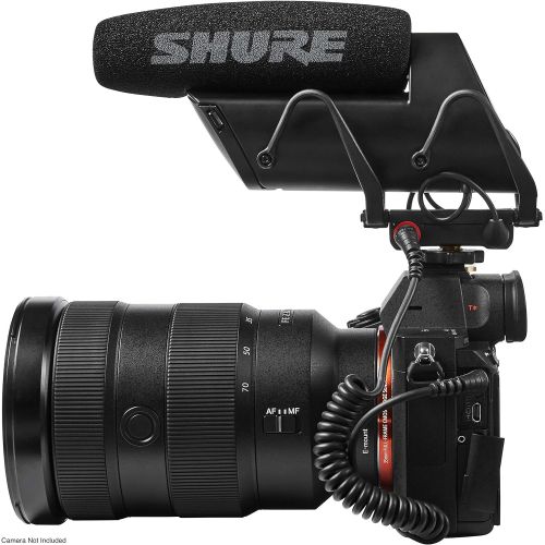  Shure VP83F LensHopper Camera-Mounted Condenser Microphone with Integrated Flash Recording
