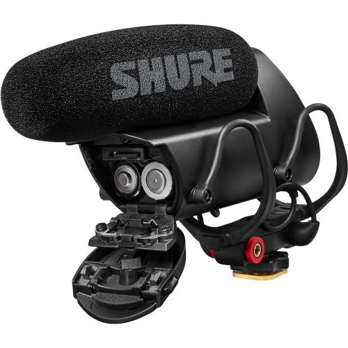  Shure VP83F LensHopper Camera-Mounted Condenser Microphone with Integrated Flash Recording