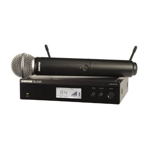  Shure Handheld Wireless Microphone, Rack Mount (BLX24RSM58-H9)