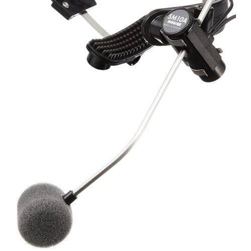  Shure SM10A-CN Cardioid Dynamic, Headworn, includes 5-Feet attached cable with XLR Connector and belt clip