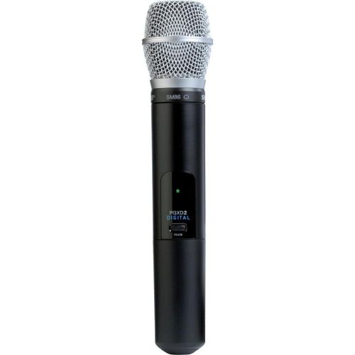  Shure PGXD2SM86=-X8 Digital Handheld Wireless Transmitter with SM86 Microphone