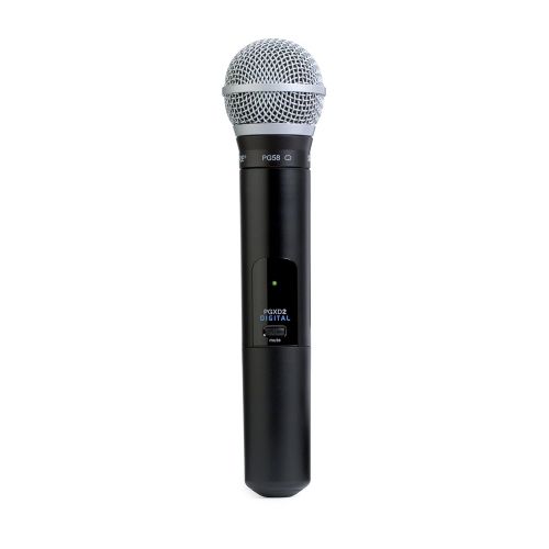  Shure PGXD2PG58=-X8 Digital Handheld Wireless Transmitter with PG58 Microphone