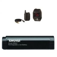 Shure GLXD16 Digital Guitar Pedal Wireless System, Z2With Shure SB902 Rechargeable Lithium-Ion Battery for GLX-D Bundle