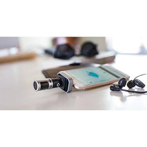  Shure MV88 iOS Digital Stereo Condenser Microphone for Iphone-Ipad-Ipod with AMV88 Rycote Windjammer and iKlip Grip Multi-functional Stand