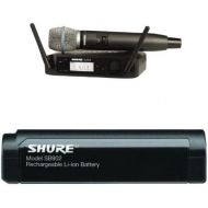 Shure GLXD24B87A Digital Vocal Wireless System with Beta 87A Handheld Microphone, Z2 With Shure SB902 Rechargeable Lithium-Ion Battery for GLX-D Bundle