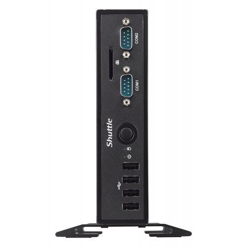  Shuttle XPC Slim DS57UW10 Mini PC Intel Broadwell Celeron 3205U, 2GB Memory, 32GB mSATA SSD, Windows 10