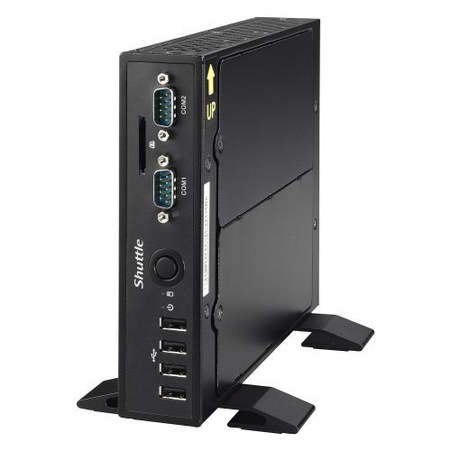  Shuttle XPC Slim DS57UW10 Mini PC Intel Broadwell Celeron 3205U, 2GB Memory, 32GB mSATA SSD, Windows 10