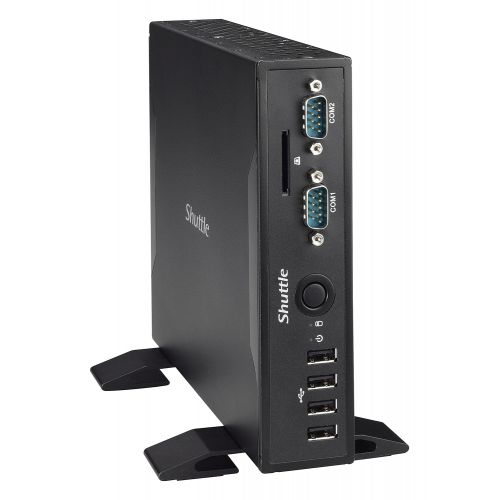  Shuttle XPC Slim DS57UW10 Mini PC Intel Broadwell Celeron 3205U, 2GB Memory, 32GB mSATA SSD, Windows 10