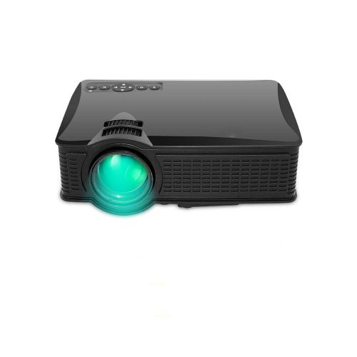  Si-Miracle Projector,1500 Lux Mini LCD Portable Multimedia Portable Home Cinema IndoorOutdoor Use ,Projector with Synchronize Smart Phone Screen,Compatible with Fire TV Stick, PS4, HDMI, VGA