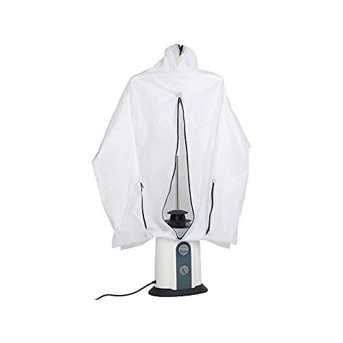  Sichler Haushaltsgerate Hemdenbuegler: 2in1-Buegelpuppe, Warmluft-Geblase und Kleiderstander, Timer, 850 Watt (Buegelpuppen mit Heizgeblase)