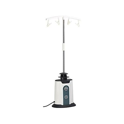  Sichler Haushaltsgerate Hemdenbuegler: 2in1-Buegelpuppe, Warmluft-Geblase und Kleiderstander, Timer, 850 Watt (Buegelpuppen mit Heizgeblase)