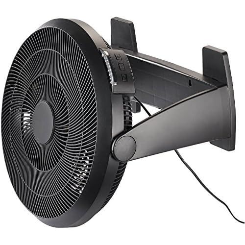  Sichler Haushaltsgerate Wandventilator: XXL-Wand- & Boden-Raum-Ventilator, Fernbedienung, 55 Watt, Ø 40 cm (Ventilator-Windmaschine)