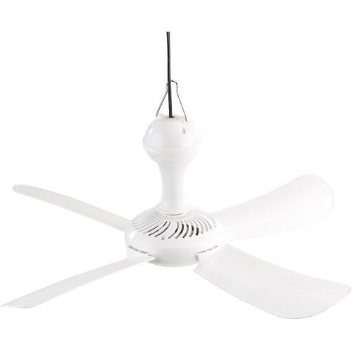  Sichler Haushaltsgerate Mobiler Deckenventilator: Mobiler Decken-Ventilator VT-151.D mit Aufhanger, 54 cm, 12 W (Reiseventilator)