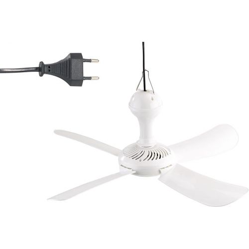  Sichler Haushaltsgerate Mobiler Deckenventilator: Mobiler Decken-Ventilator VT-151.D mit Aufhanger, 54 cm, 12 W (Reiseventilator)