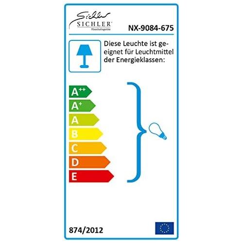  Sichler Haushaltsgerate Lampe mit Ventilator: Deckenventilator VT-597 m. Holzfluegeln, Beleuchtung, Fernbed, Ø 92 cm (Deckenventilatoren mit Lampe)