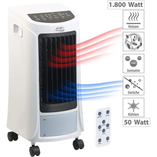  [아마존베스트]Sichler Haushaltsgerate Sichler household appliances heating: 4 in 1 Air Conditioner, Ionizer Function, 1800 W (Air Cooler)