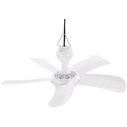  [아마존베스트]Sichler Haushaltsgerate Mini Ceiling Fan: VT-141.D Mobile Ceiling Fan with Hanger, 41 cm, 9 W (Ceiling Fan with Plug)