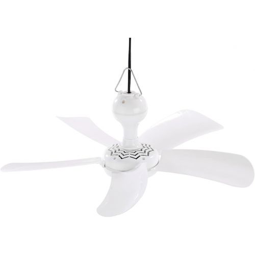  [아마존베스트]Sichler Haushaltsgerate Mini Ceiling Fan: VT-141.D Mobile Ceiling Fan with Hanger, 41 cm, 9 W (Ceiling Fan with Plug)