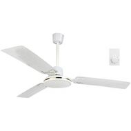 [아마존베스트]Sichler Haushaltsgerate Ceiling Fan Ceiling Fan with 3Blades and 3Levels Metal Diameter 230V 36) 70Watt Ceiling Fan with Wall-Mounted Control)