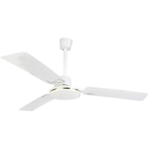  [아마존베스트]Sichler Haushaltsgerate Ceiling Fan Ceiling Fan with 3Blades and 3Levels Metal Diameter 230V 36) 70Watt Ceiling Fan with Wall-Mounted Control)