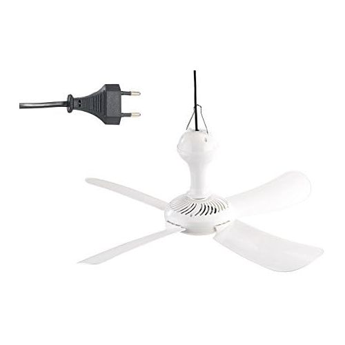  [아마존베스트]Sichler Haushaltsgerate Mobile Ceiling Fan: VT-151.D Mobile Ceiling Fan with Hanger 54cm 12W (Travel Fan)
