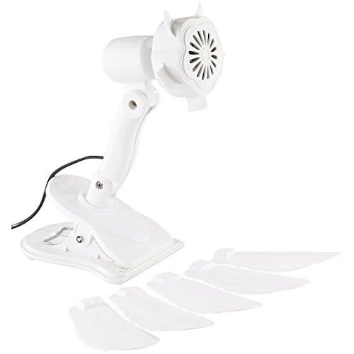  [아마존베스트]Sichler Haushaltsgerate Clamping fan: table fan with attachment clip, 11 watts, diameter 34 cm (small fan).