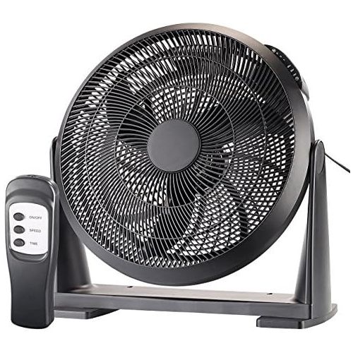  [아마존베스트]Sichler Haushaltsgerate XXL Wall & Floor Room Fan, Remote Control, 55W, Diameter 40cm