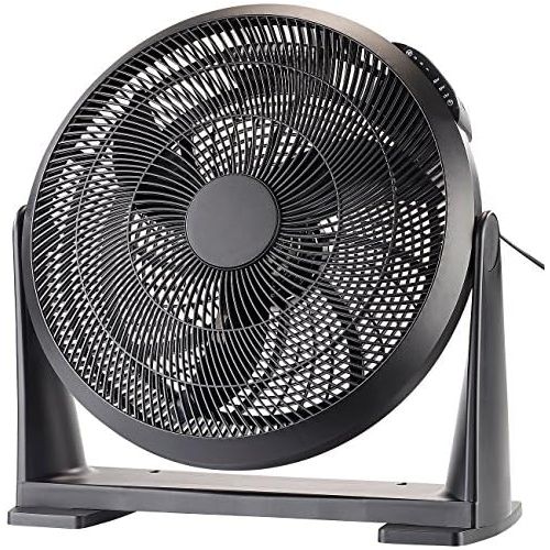  [아마존베스트]Sichler Haushaltsgerate XXL Wall & Floor Room Fan, Remote Control, 55W, Diameter 40cm