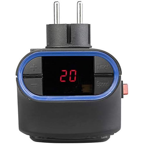  [아마존베스트]Sichler Haushaltsgerate Socket heater: mini socket heater with timer, 2 speed levels, 350 W (mini socket heating).