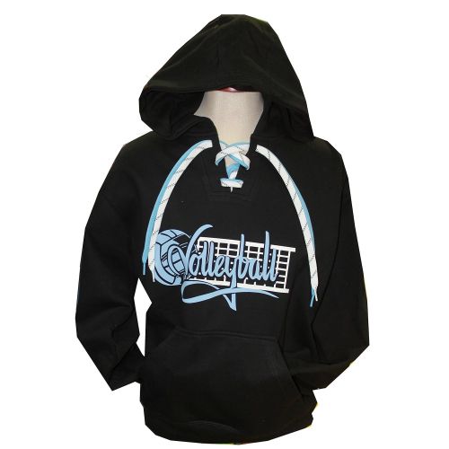  Side Out Volleyball Volleyball Fleece Lace up Hoodie