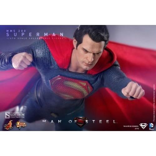 사이드쇼 Hot Toys Man of Steel: Superman Movie Masterpiece Sixth Scale Figure by