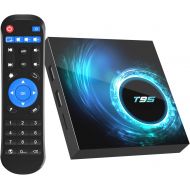 [아마존베스트]Sidiwen [2020 Upgrade] Android 10.0 TV Box, T95 Android Box 4GB RAM 32GB ROM Allwinner H616 Quad-core Smart Android TV Box 64bit, Support 2.4G/5.0G Dual WiFi 6K Utral HD / 3D / H.265 with