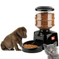 Sidney Wollaston 5.5L Automatic Dog Cat Pets Feeder Dispenser with LCD Screen and Voice Recording
